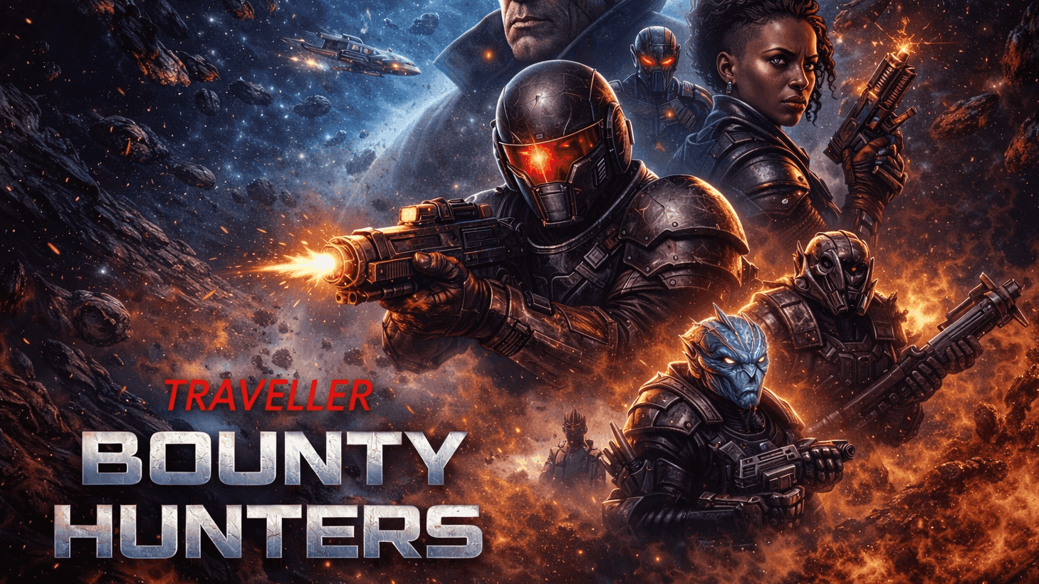 Traveller Bounty Hunter | Space Western & Morally Grey