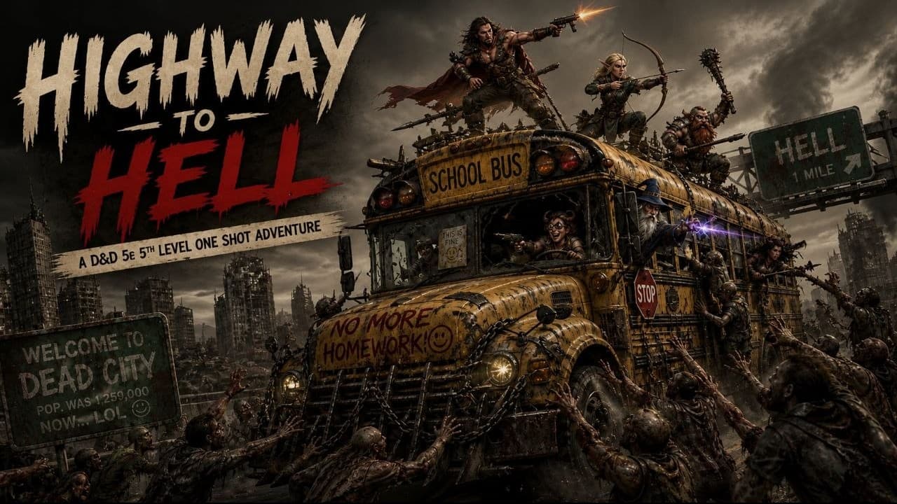 D&D 5e Campaign Pilot - Highway to Hell - Beginner Friendly