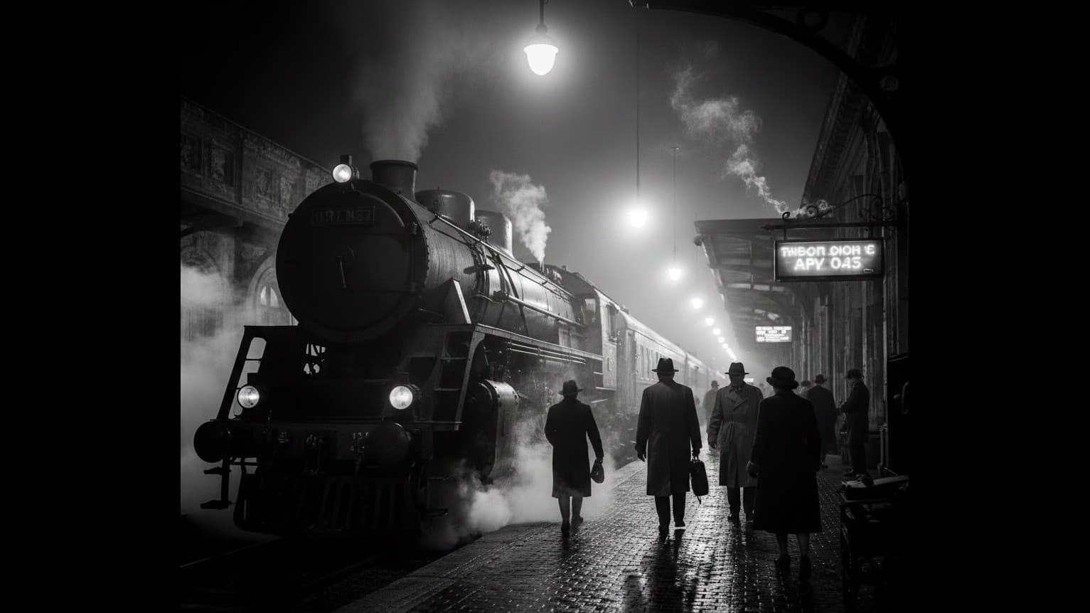 Horror on the Orient Express A Detective Noir out of the 1950s