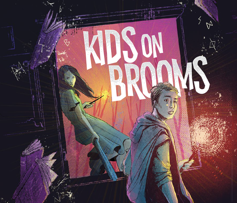 Kids on Brooms