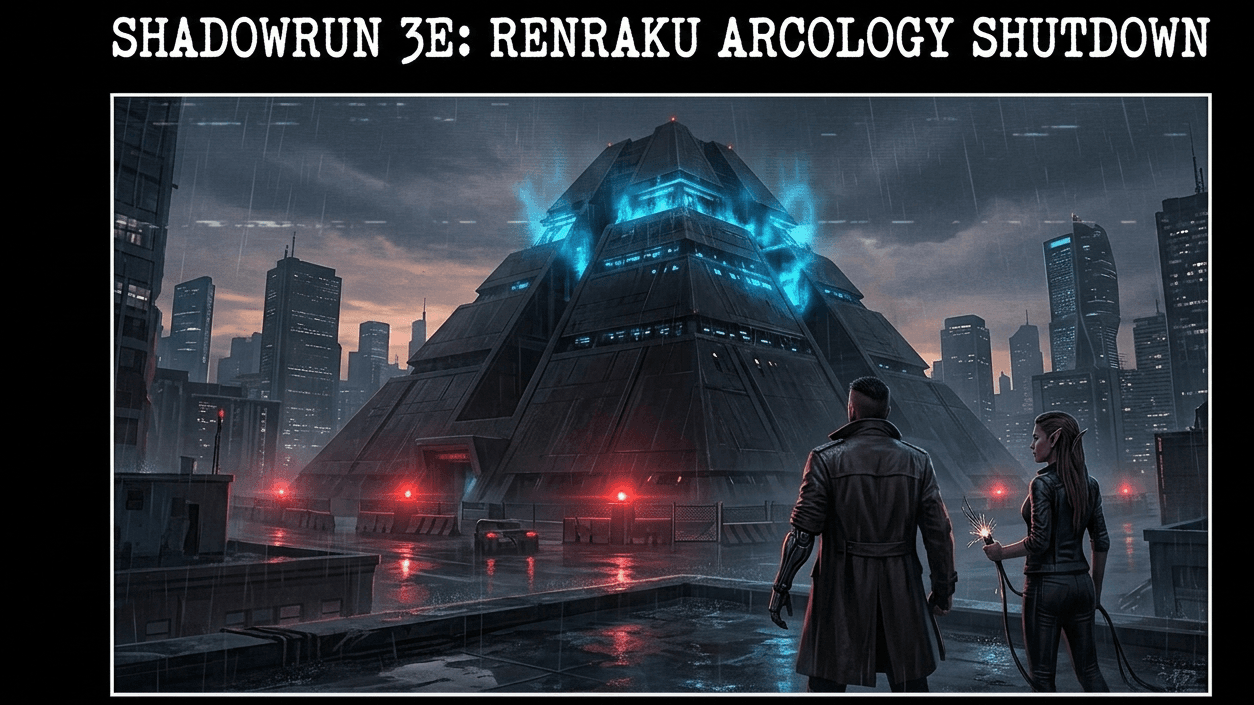 [May]Shadowrun 3e: Renraku Arcology