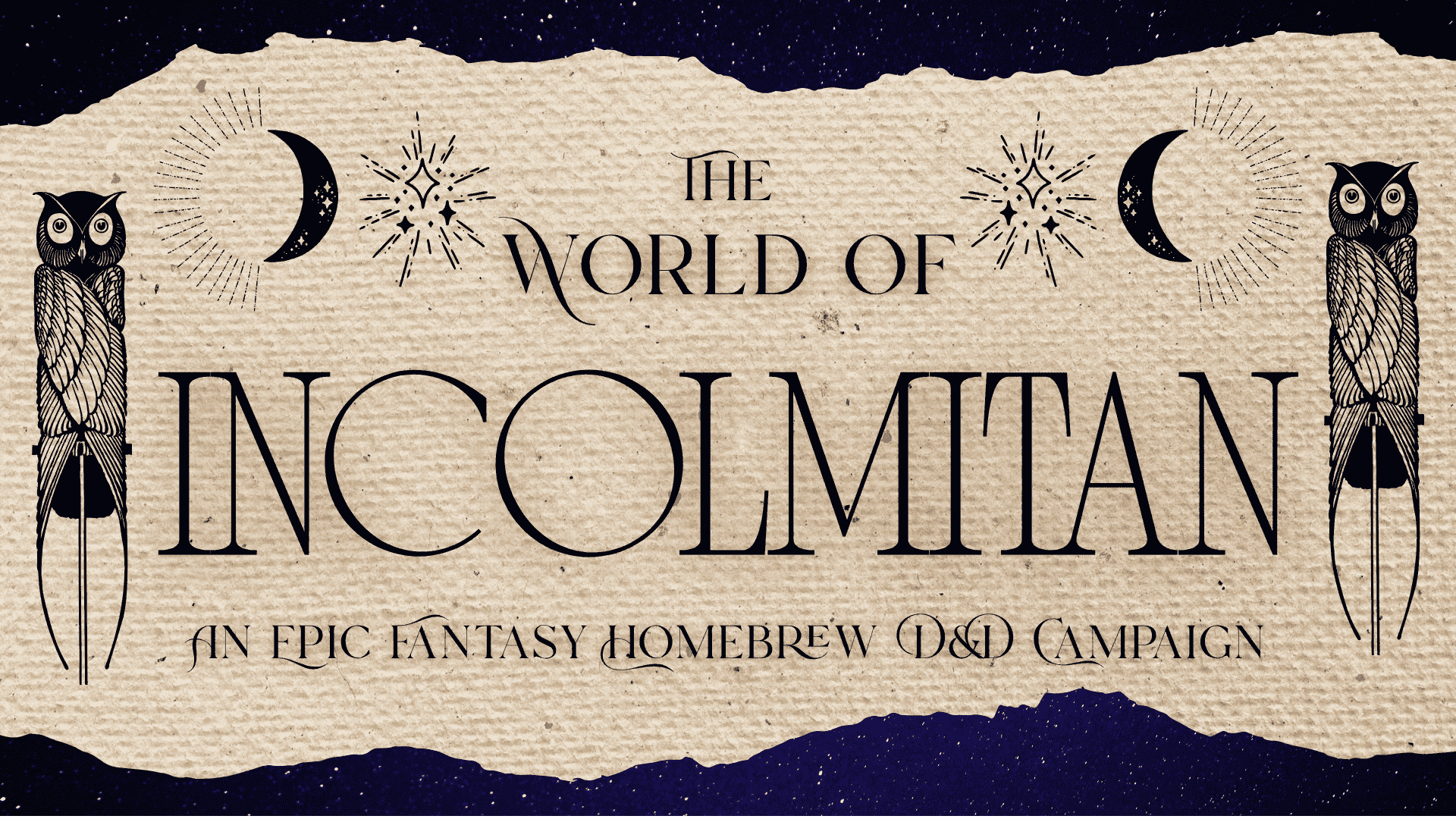 The World of Incolmitan | D&D Homebrew Campaign Setting