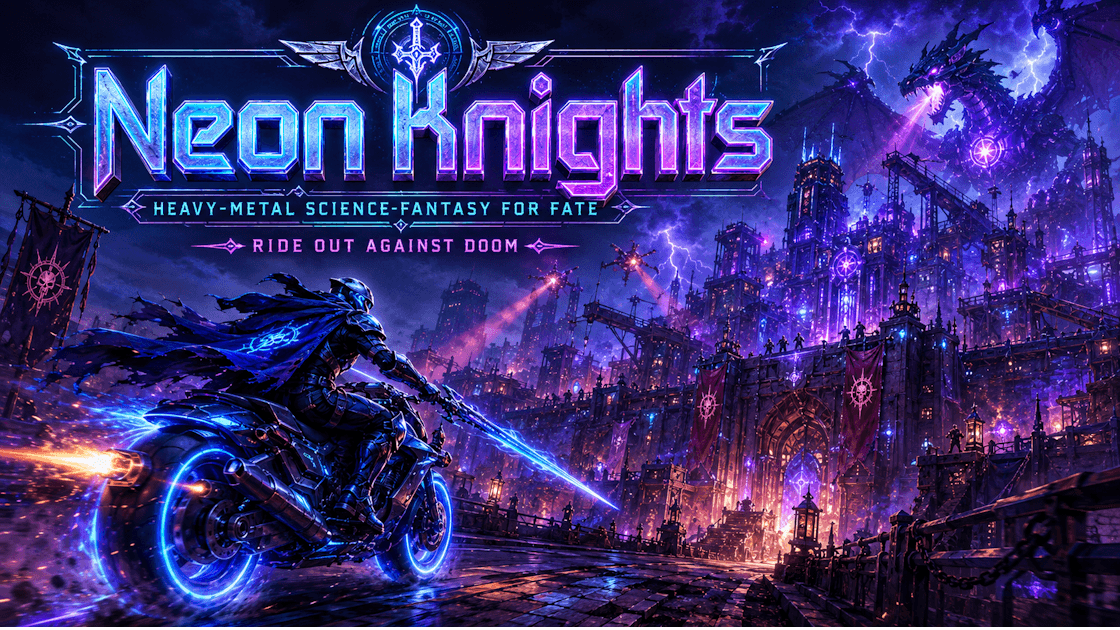 Neon Knights | Ride Out Against Doom | Fate Science Fantasy
