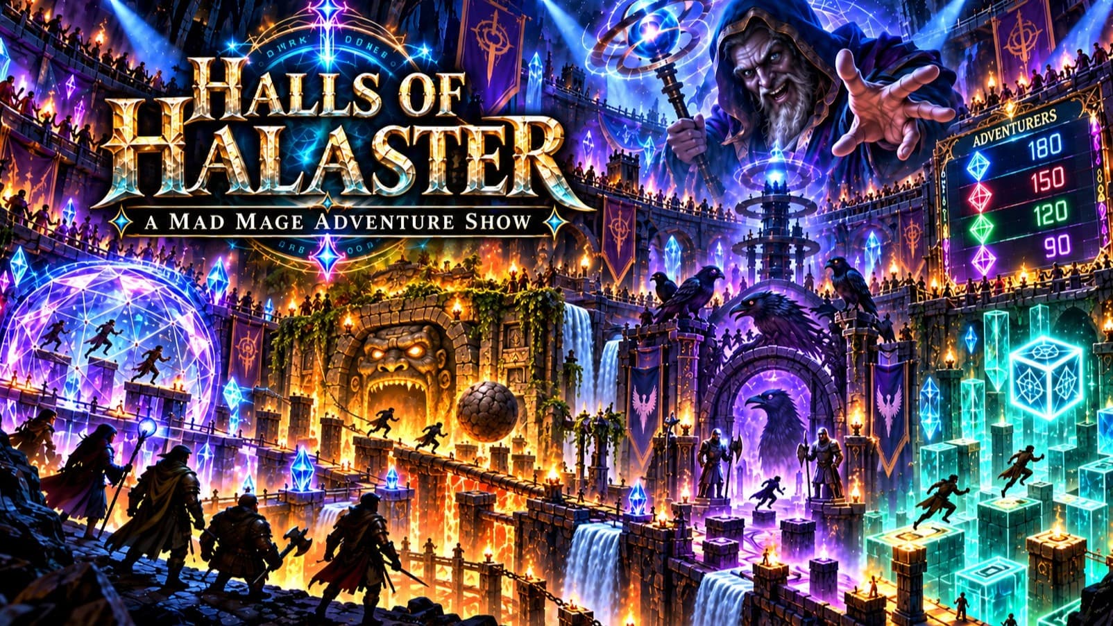 The Halls of Halaster | A Mad Mage Adventure | 5.5e | Level 5-20