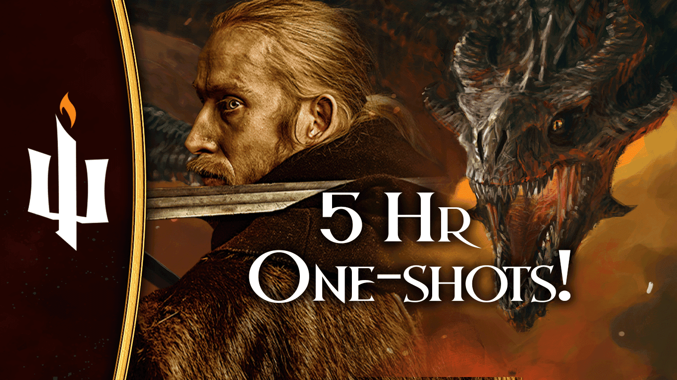 Dragon Delves | 5 Hour One-Shot - 2 games in 1! 