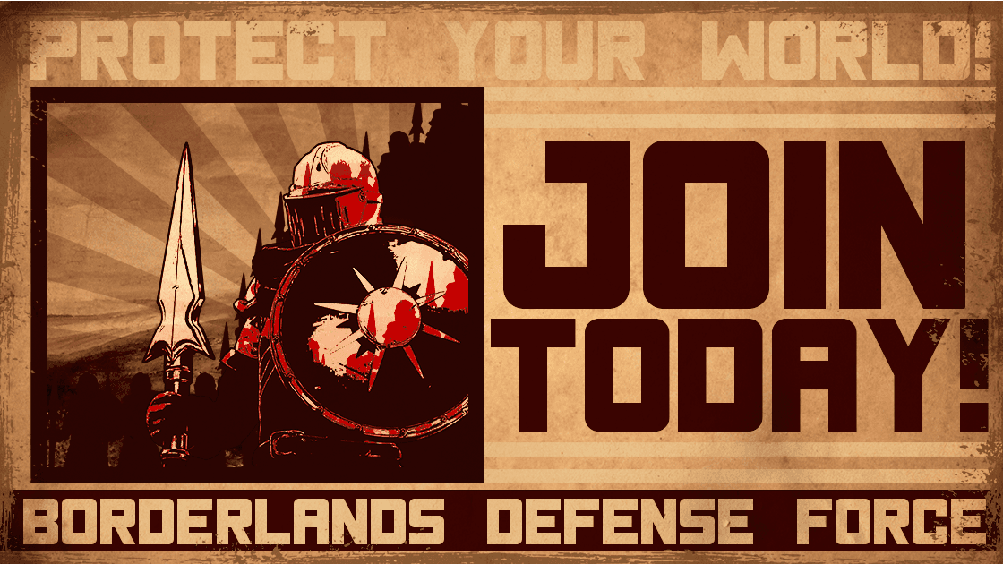 Borderlands Defense Force [Learn to Play - LGBTQ+ Friendly!]
