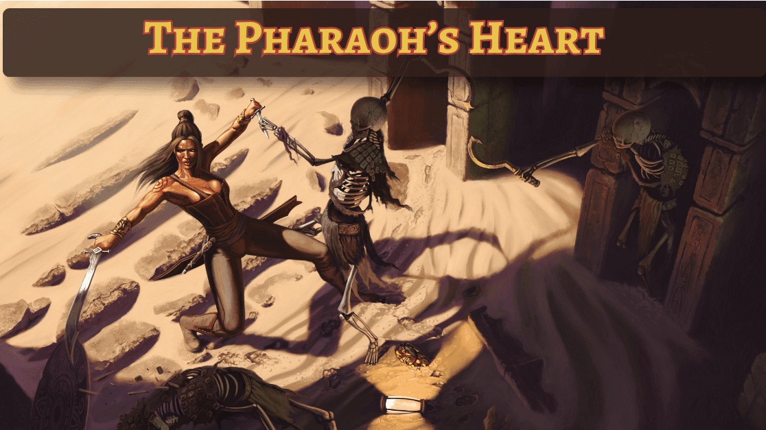 The Pharoh's Heart | Tomb Raiding & Survival | 1-12