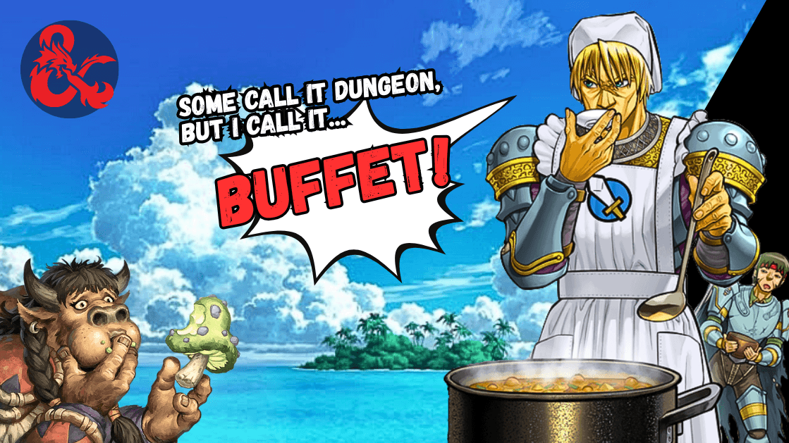 Delicious in Megadungeon! 🍖D&D Adventure!