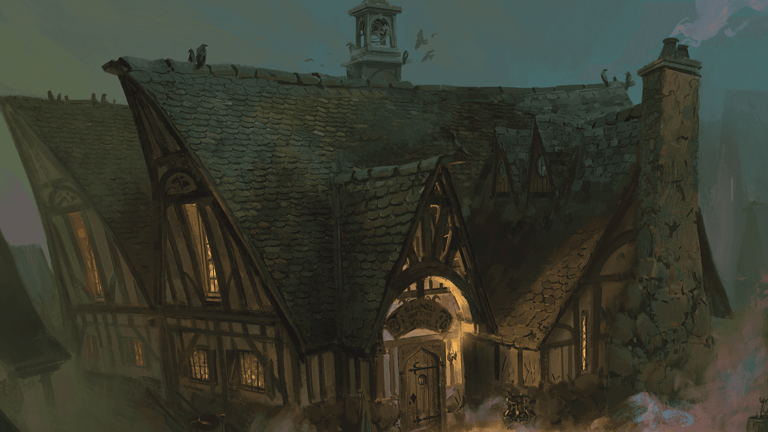 Investigate Blood of the Vine Tavern, A Barovian Story