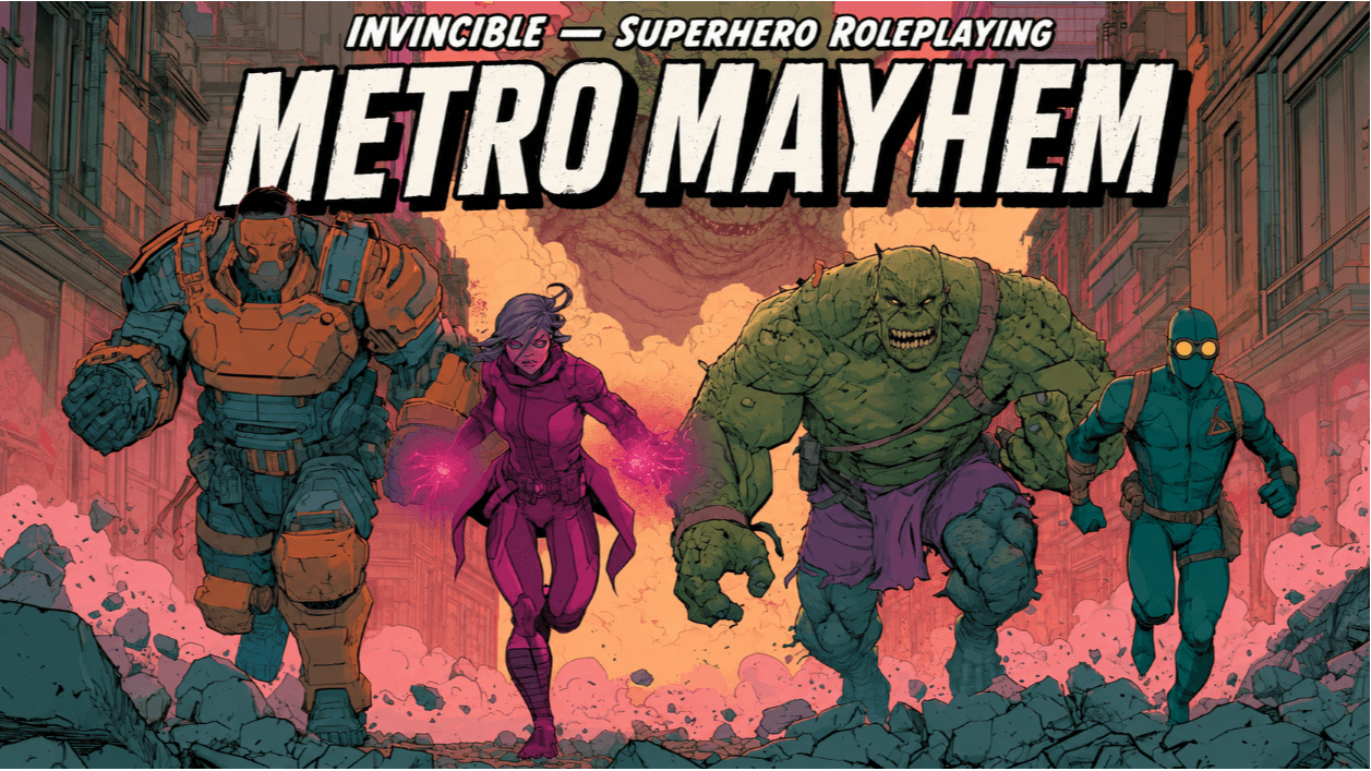 Metro Mayhem — Invincible Superhero RPG One-Shot