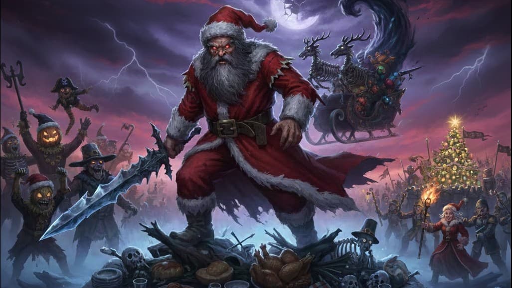 Kidnap Mister Sandy Claus? I Wanna Do it, Let's Draw Straws!