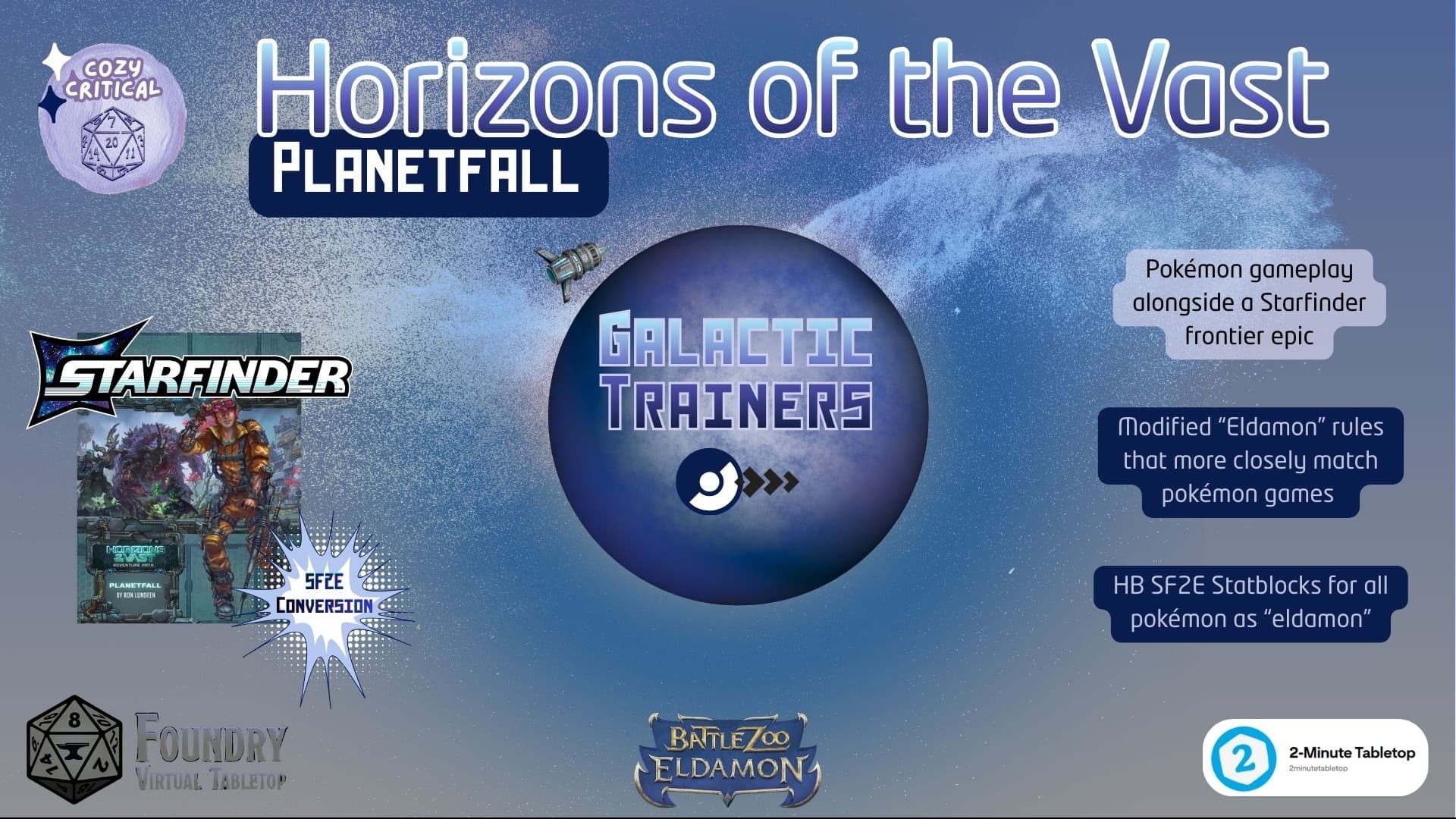SF2E - Galactic Trainers: Horizons of the Vast