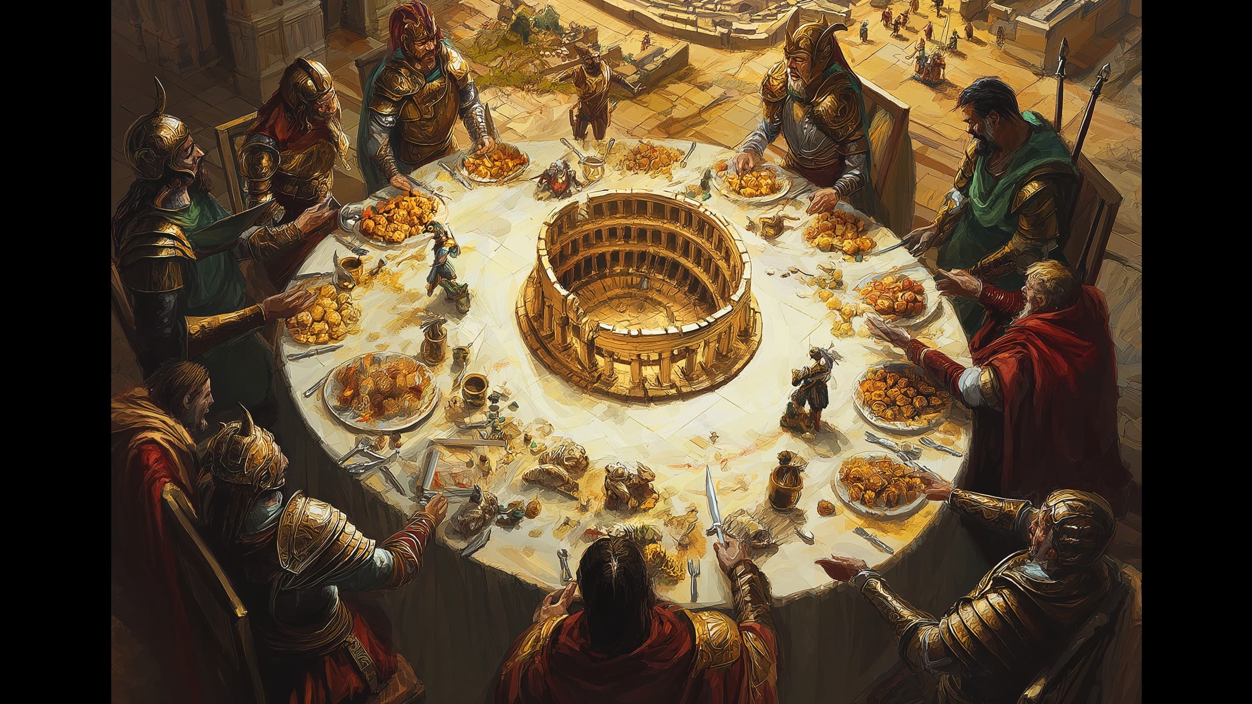 Godly Gala of Gladiatorial Glory!