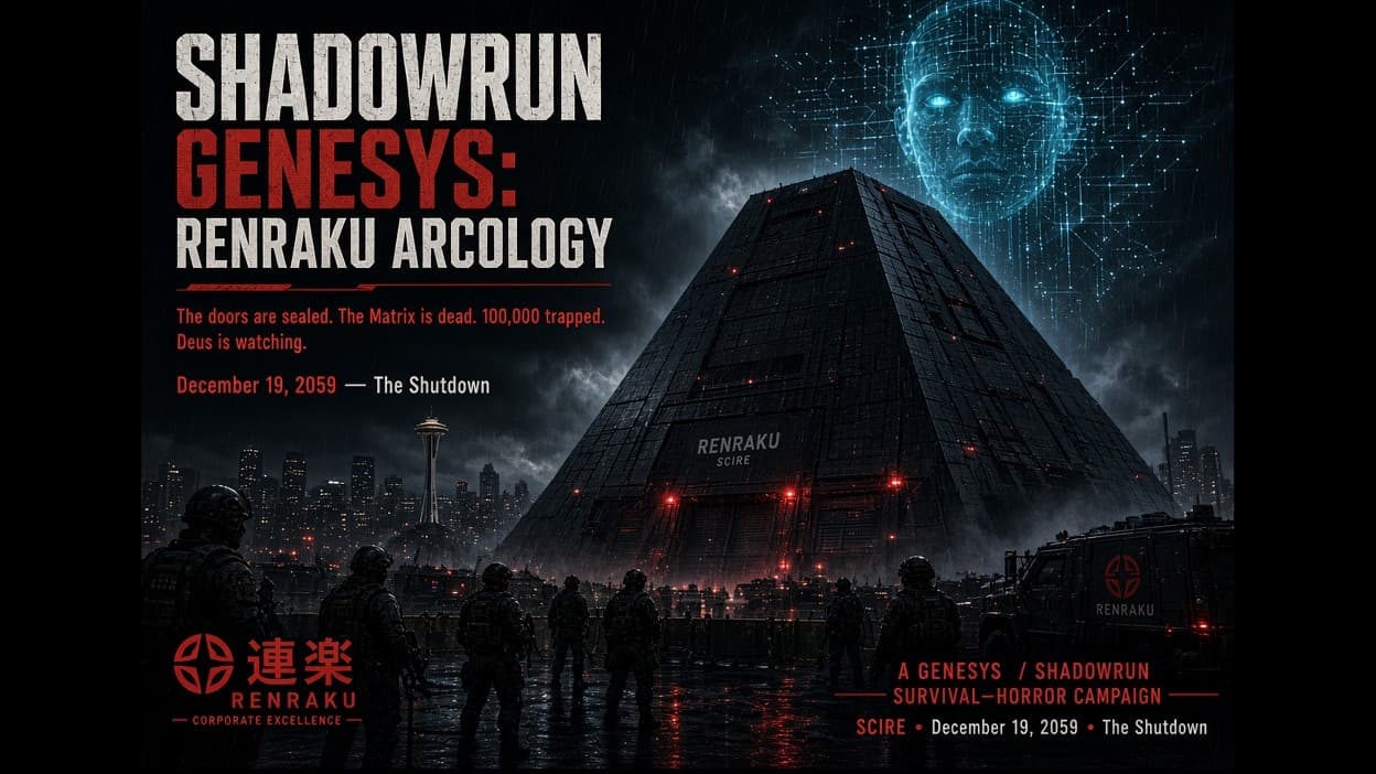 (Optional Teach)Shadowrun Genesys: Death by AI