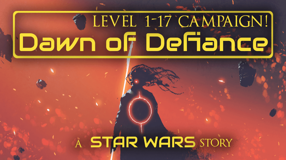 ✨Play as the first rebels! Star Wars 5e Campaign