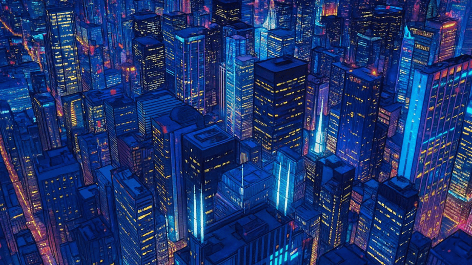Chicago by Night