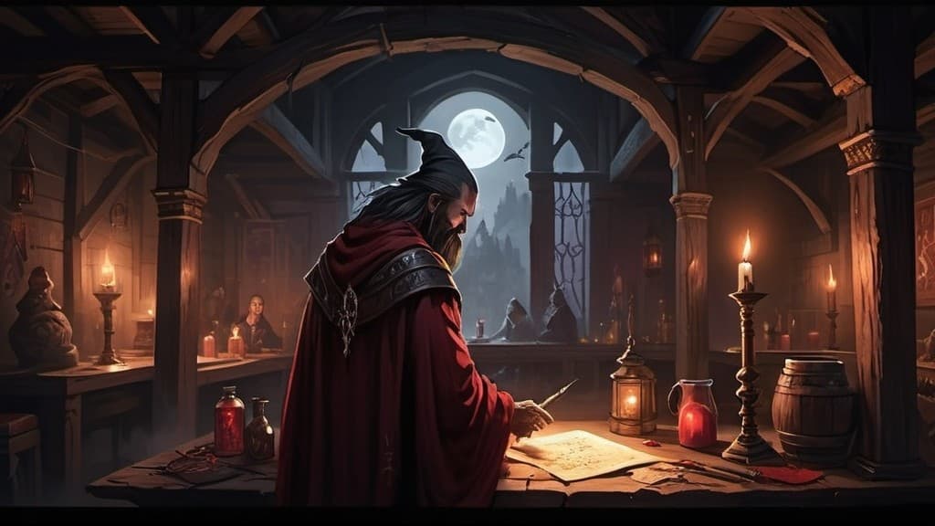 Dark Whispers: The Wizards Gambit - Level 3 Adventure