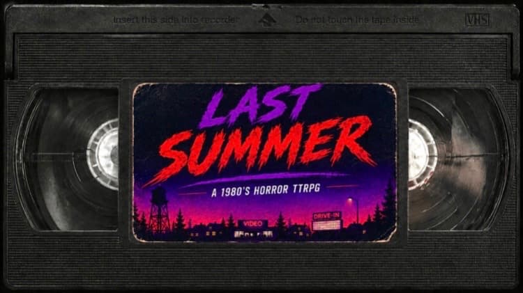 Last Summer | LIVE-TEXT Campaign | 80’s Teen Analog Horror