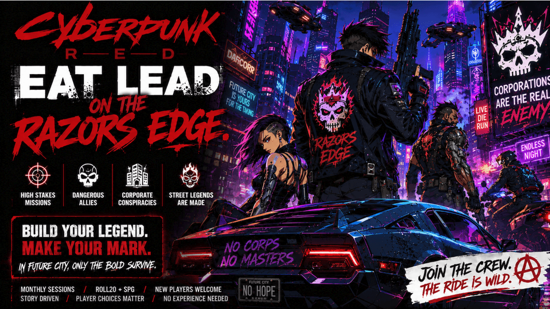 Cyberpunk Red - Eat Lead On The Razors Edge.