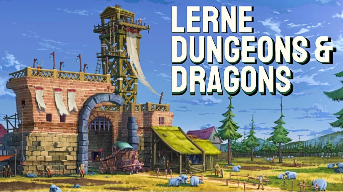 🇩🇪 Lerne Dungeons und Dragons zu spielen 🇩🇪 - Deutsch/German