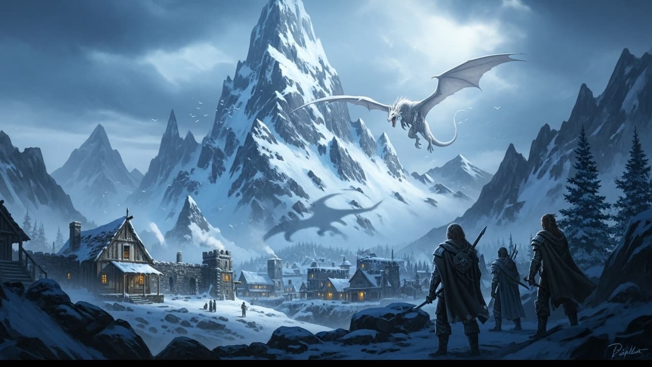 Beginner-Friendly D&D 5e Adventure. Dragon of Icespire Peak