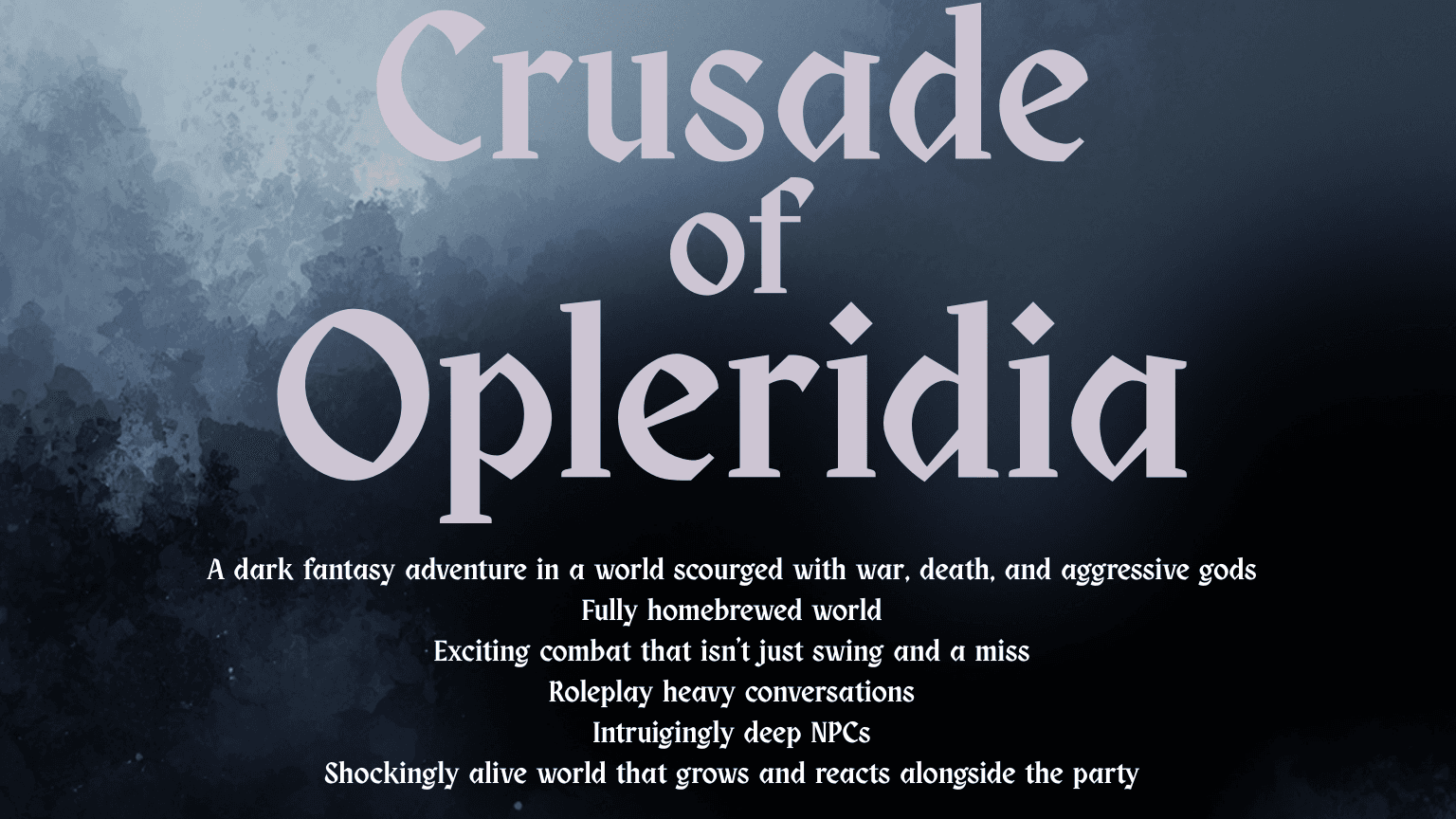 Crusade of Opleridia