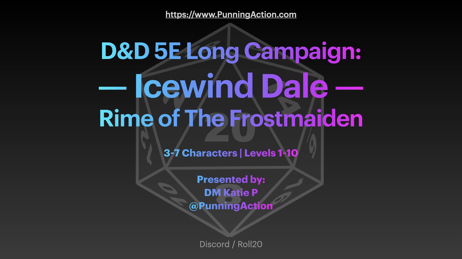 Icewind Dale - Rime of the Frostmaiden