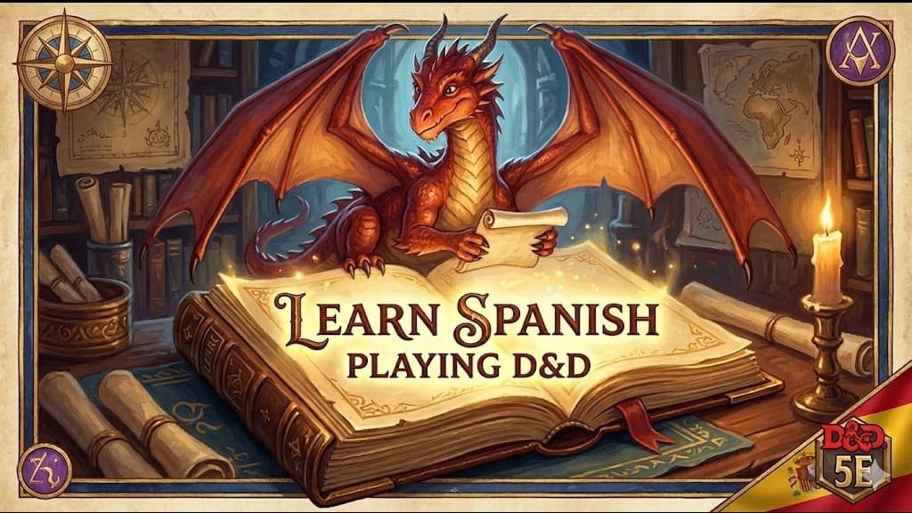 Learn Spanish through D&D