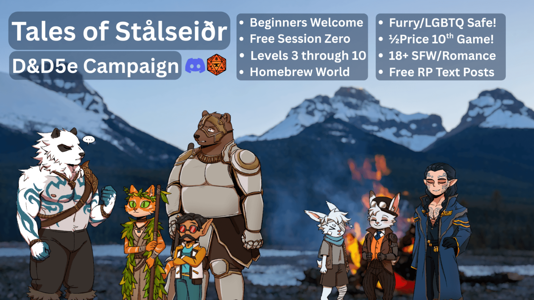 Tales of Stålseiðr, A D&D5e Homebrew Campaign