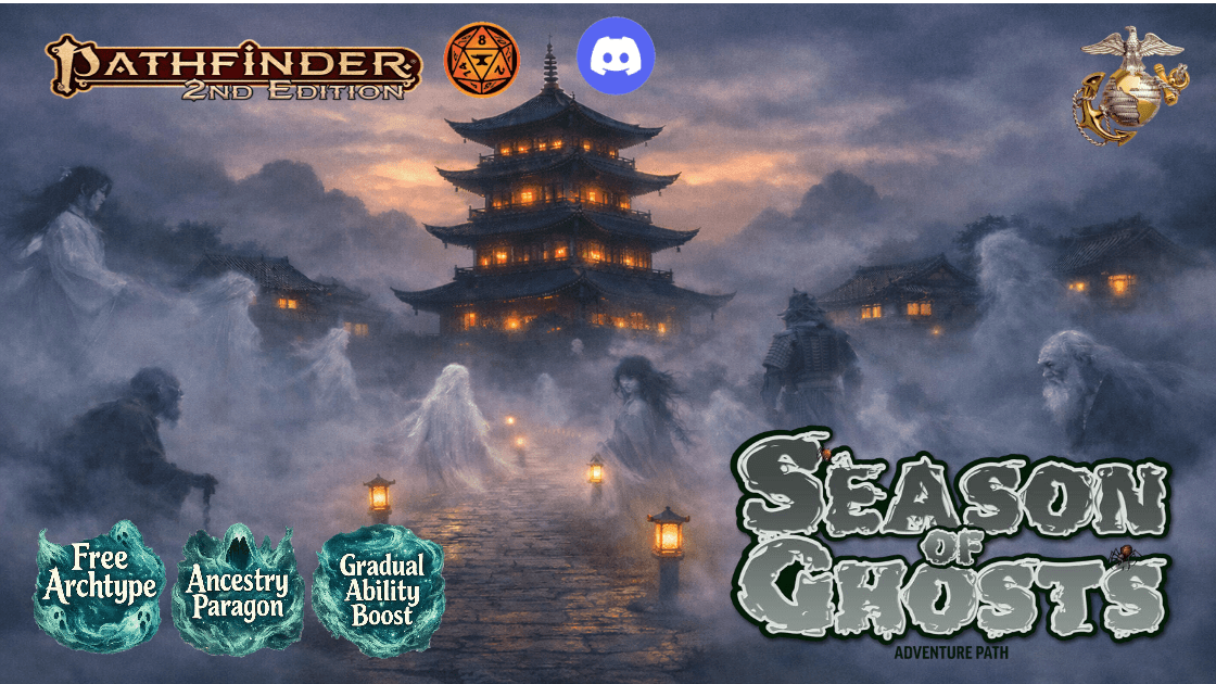 👿 Muerte's PF2: Will You Survive The Season of Ghosts?[Level 8]