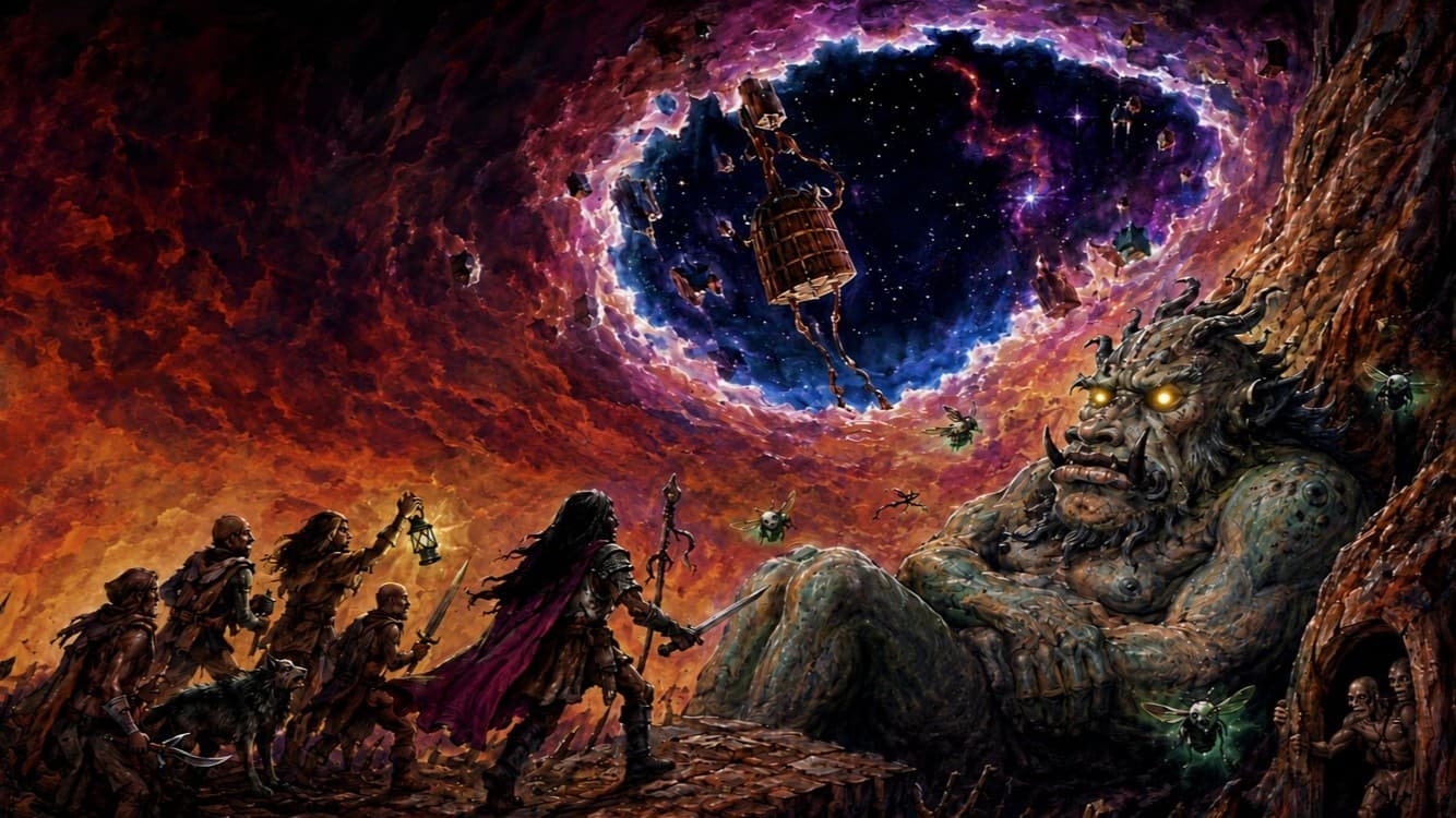 Dungeon Crawl Classics - Hole in the Sky - Level 0 One-Shot
