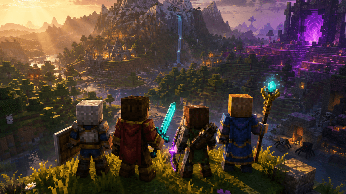 🌎 A NEW WORLD | A Minecraft-Inspired D&D Campaign