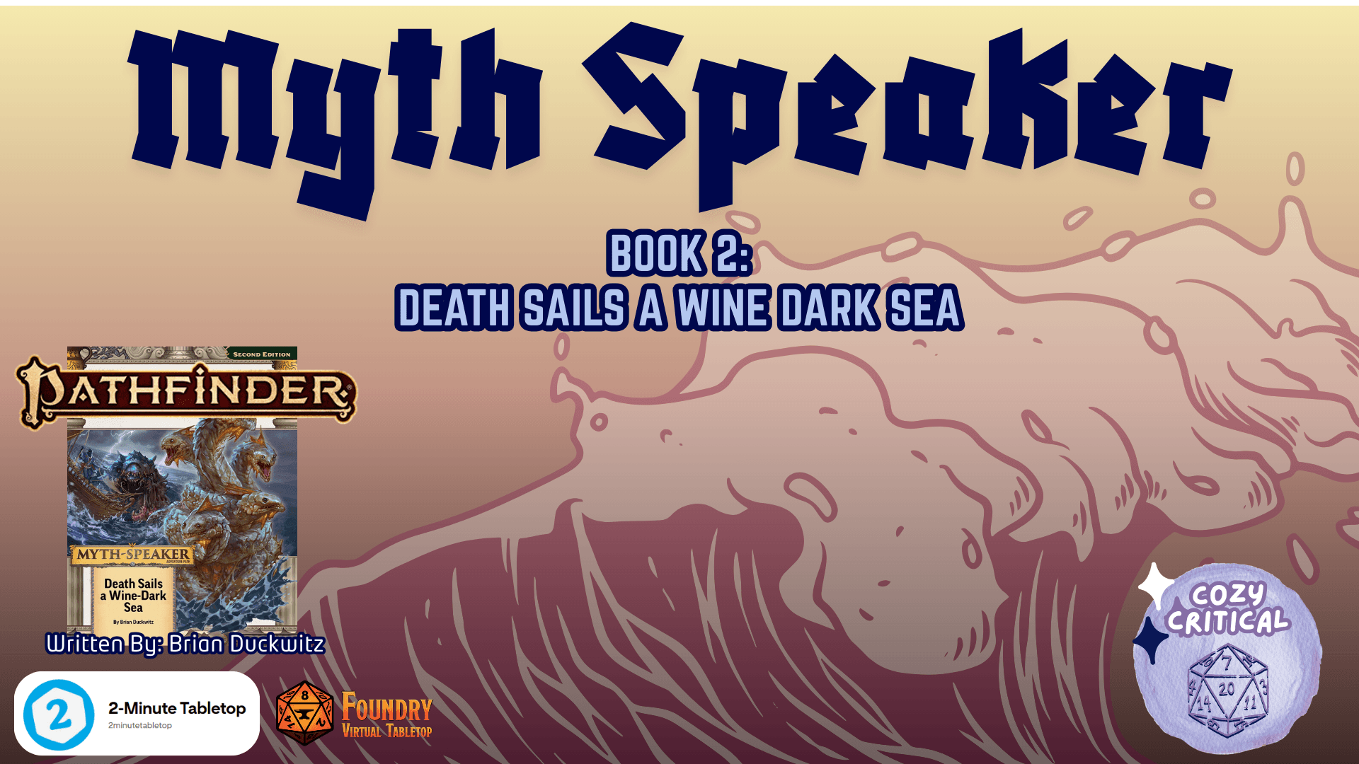 PF2E - Myth Speaker: Death Sails a Wine Dark Sea