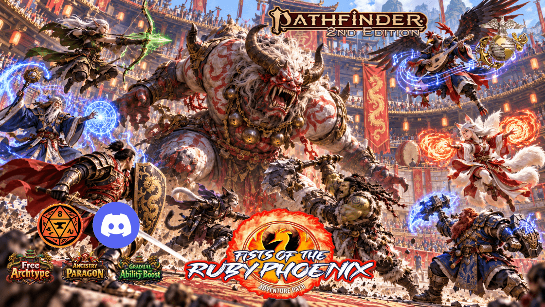 👿Muerte's PF2 Fists of the Ruby Phoenix [New] [Level 11]