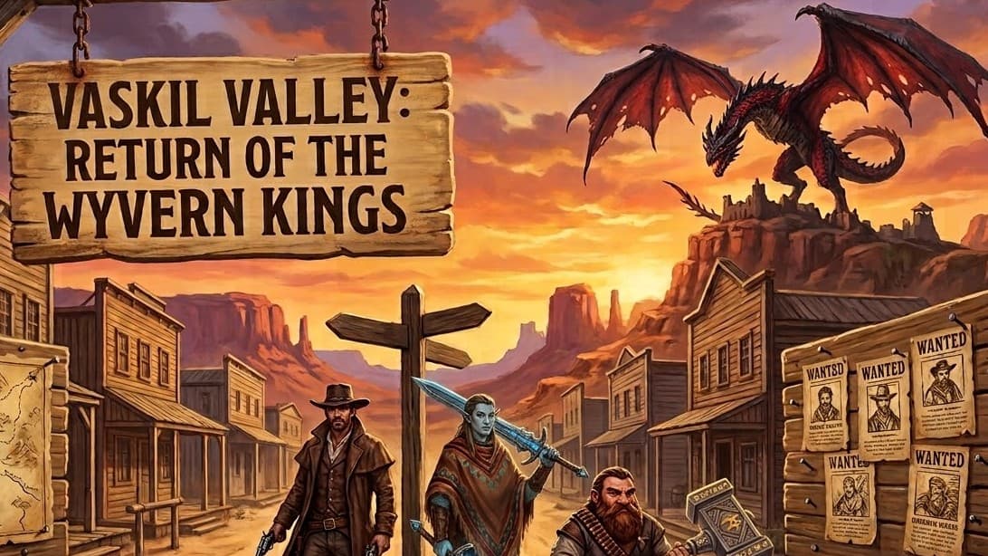 Vaskil Valley: Return of the Wyvern Kings [Lvls 1-7]