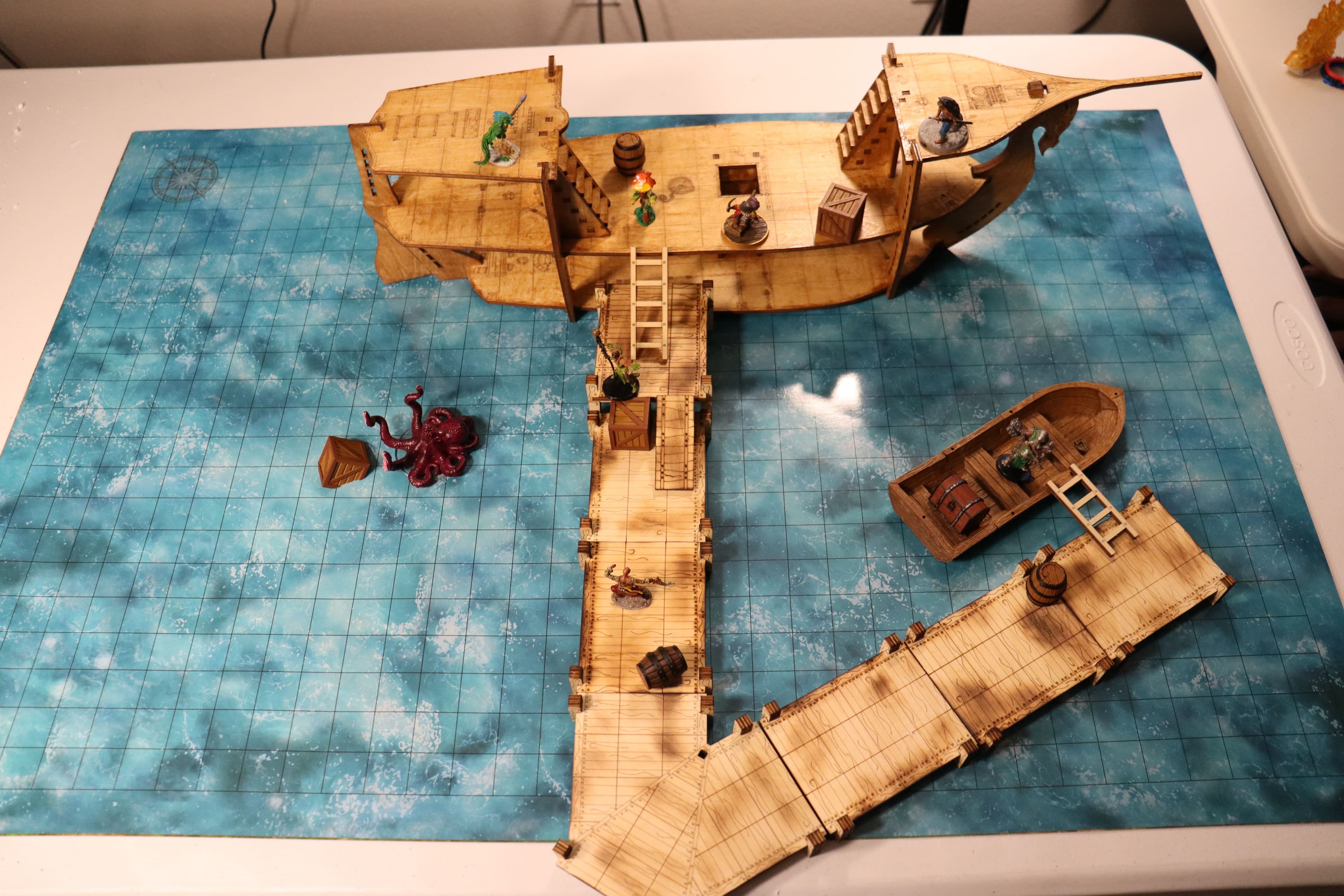 Tide of The Storm Rider (Real Minis and Terrain!)