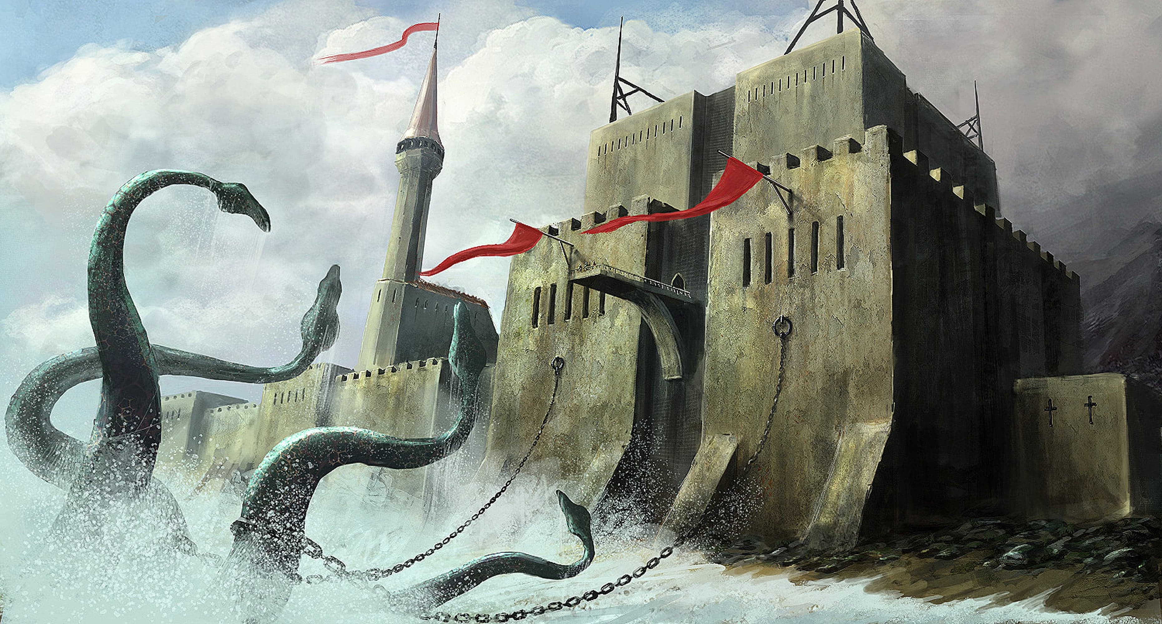 Pathfinder 2E (Retro Game Content) -- Keep on the Frontiers