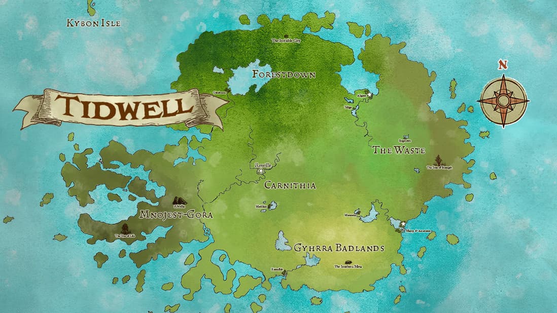 Tidwell: A Cursed World | Cortex RPG