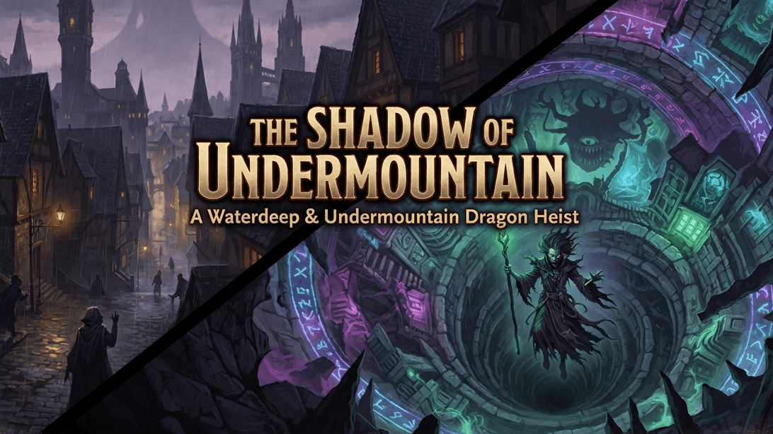 The Shadow of the Undermountain: Dragon Heist