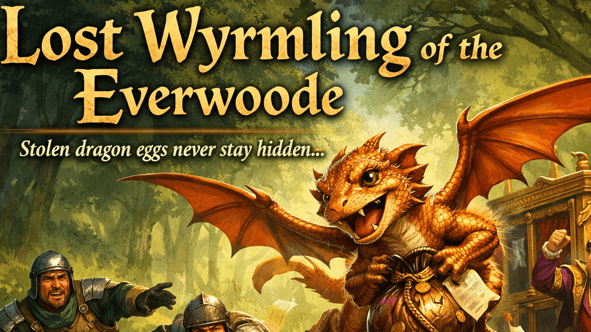 The Lost Wyrmling of Everwoode
