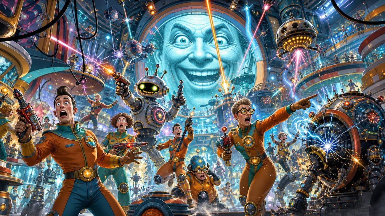 PARANOIA: One-Shots of Chaos, Lasers & Questionable Decisions