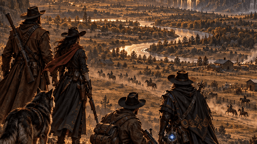 Vaskil Valley: Gunsmoke & Wyvernfire