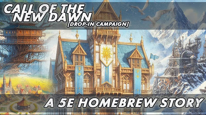 ⚡Call Of The New Dawn| Drop-In | Inclusive  [act 4 session 2]⚡