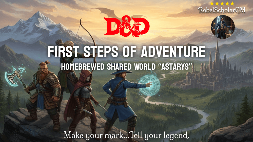 🐉 First Time Playing? Perfect Beginner Long Term Game!🪄D&D5E