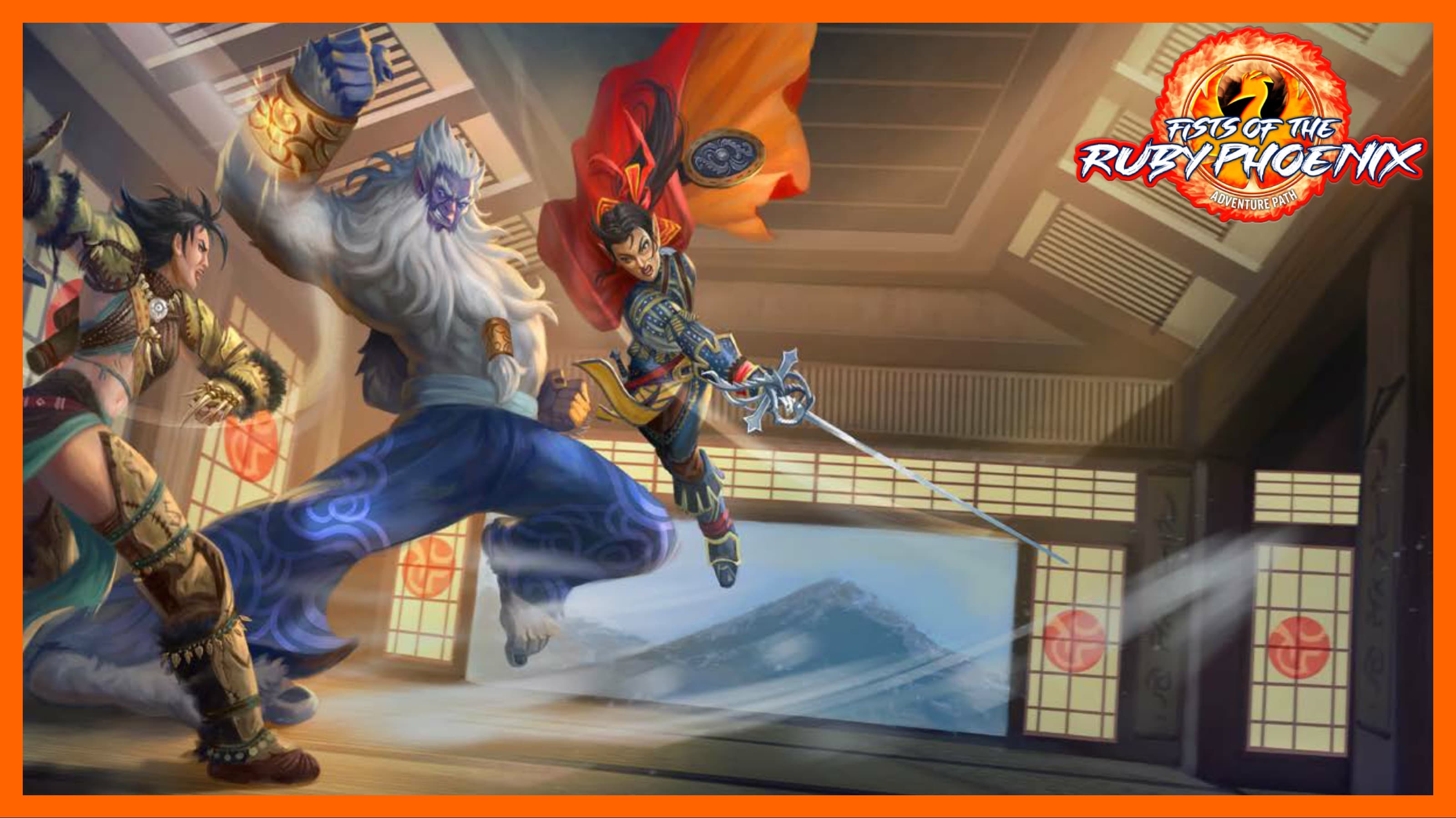 Fists of the Ruby Phoenix (Lv. 12): (Mythic, LGBTQ+ Friendly)