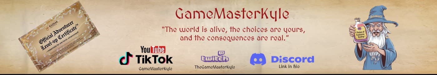 GameMasterKyle banner