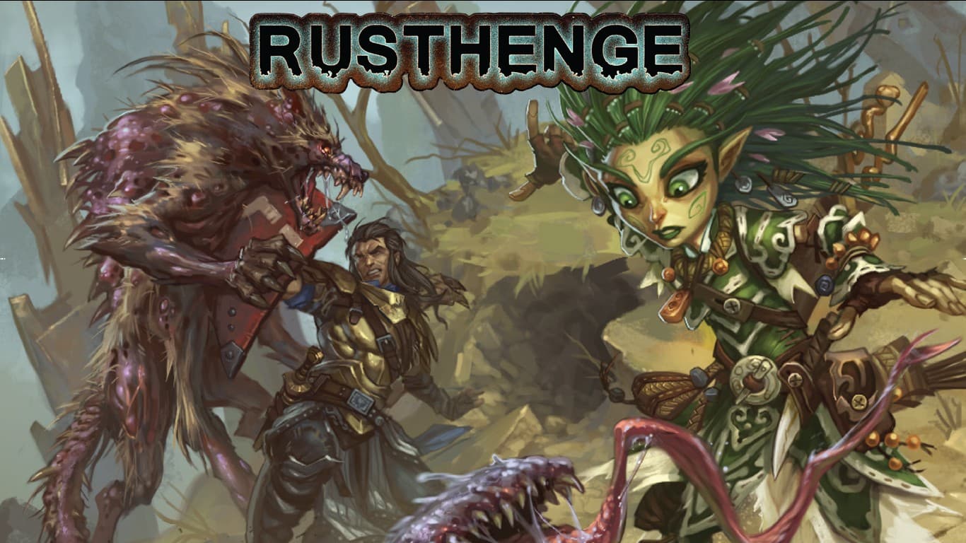 Rusthenge: a metal dungeon crawl on Foundry VTT for levels 1-4