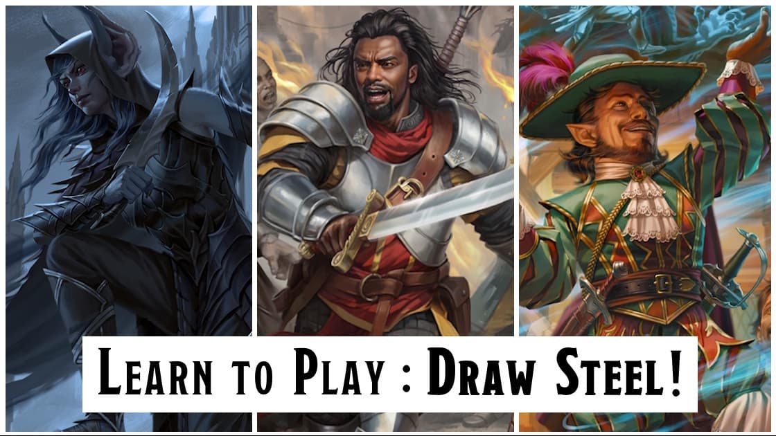 Learn to Play Draw Steel | Tactical Cinematic Heroic Fantasy🌈