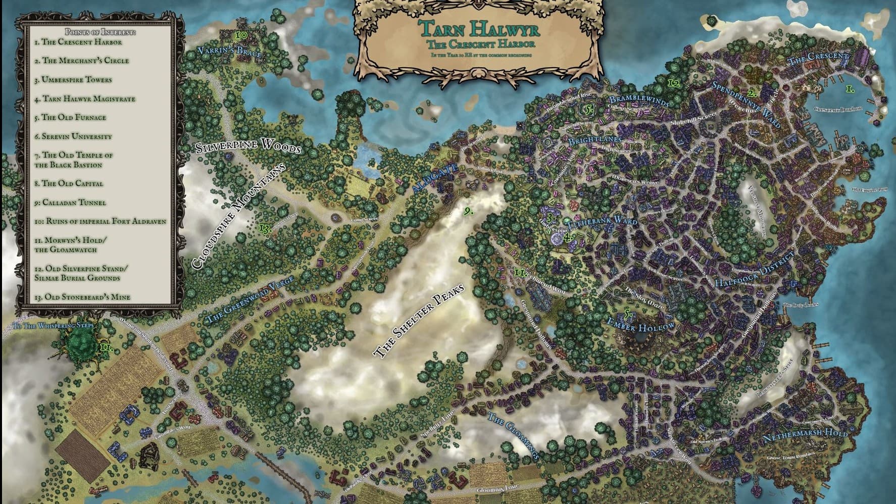 Tarn Remembers: The Empire of Lost Coastlines 5E