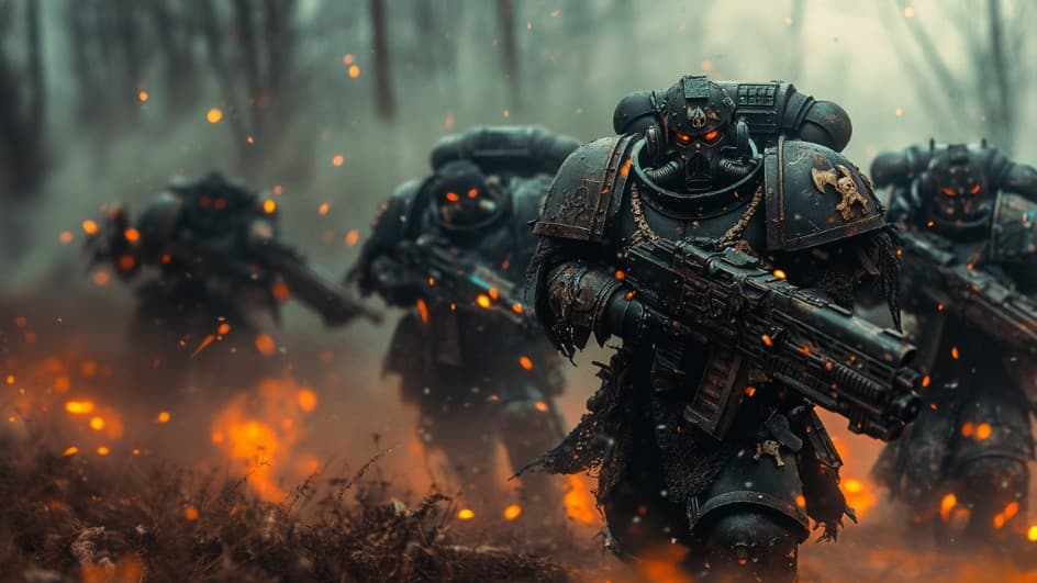 Chaos Space Marine Raiders - WH40k